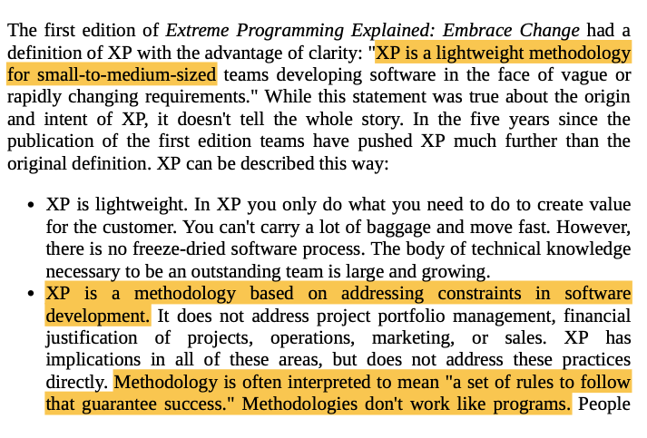 Xp embrace the change